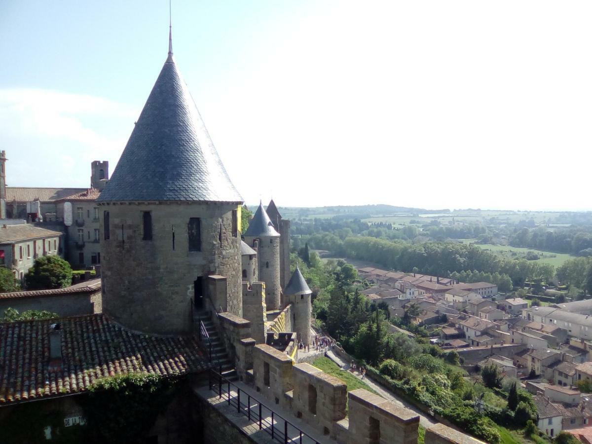 Ferienwohnung Drissia&Othman Cote Cite Carcassonne Exterior foto