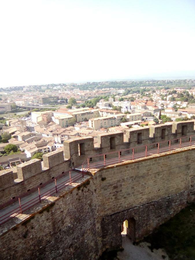 Ferienwohnung Drissia&Othman Cote Cite Carcassonne Exterior foto